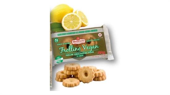 BRANCATO-BISCOTTI VEGAN LIMONE SENZA GLUTINE 10 PZ 40 GR