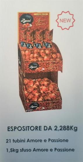 BACI EXPO RED KG 2,288 X PZ 183 CIRCA + N.21 TUBI DA PZ 3