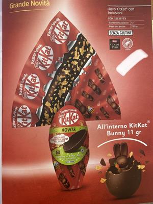 PERUGINA-UOVO KIT KAT CON INCLUSIONI 12 PZ.x 230 GR.