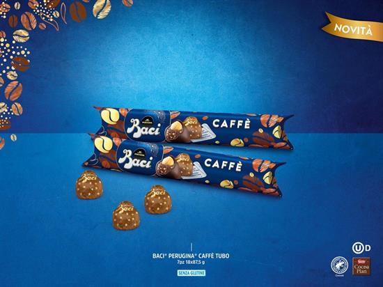 BACI PERUGINA TUBI CAFFE - PZ. 18X7 - GR. 87,5