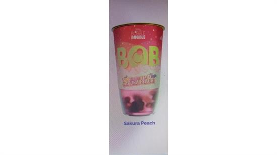 BUBBLE TEA-BOB SAKURA PEACH 9X360ML