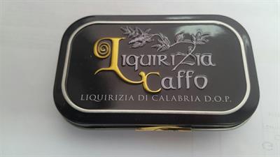 CAFFO - LIQUIRIZIA DI CALABRIA DOP - GR.10 X 24 TIN