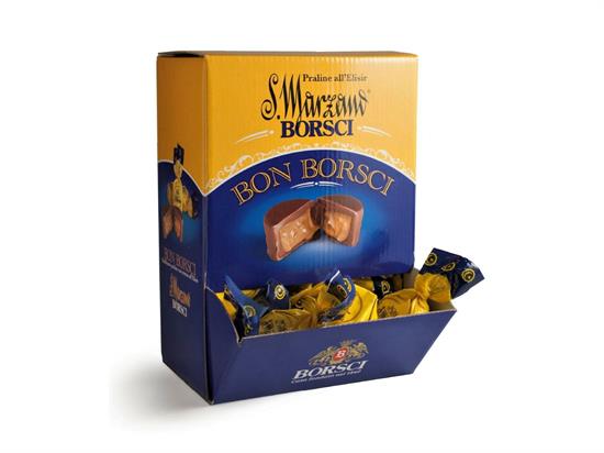 CAFFO-BON BORSCI-PRALINE/MARSUPIO KG.1-PZ.50 x GR.20 ci