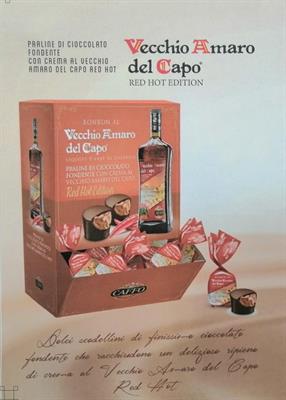 CAFFO-AMARO DEL CAPO RED HOT ED.PRALINE/MARSUPIO KG.1-PZ.50xGR.20