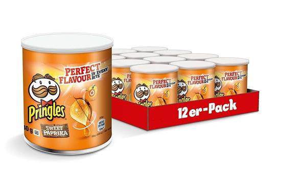 SPERLARI-PRINGLES - GUSTO PAPRIKA - DISPLAY PZ. 12 X GR. 40