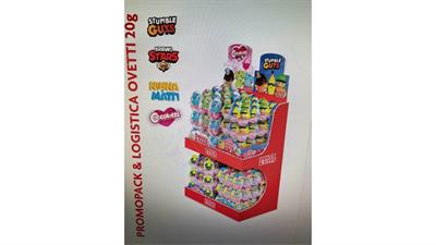 DLG-ESPOSITORE OVETTI 144 PZ 20 GR