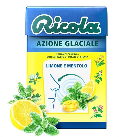 RICOLA AST.GR.50 MENTA GLACIALE LIMONE X 20 PZ