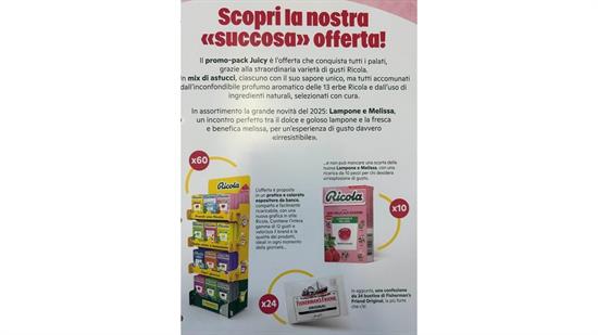 RICOLA-EXPO 2025 70PZ + 24 FISHERMAN'S