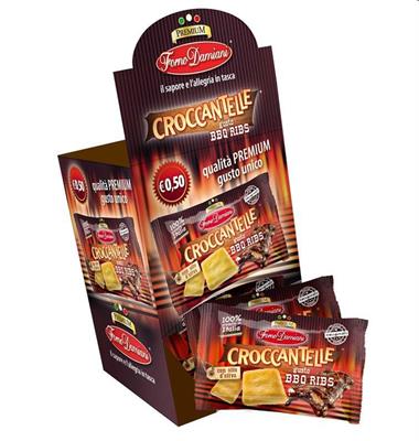 EUROSNACK-CROCCANTELLE BBQ RIBS-GR.35-PZ.25