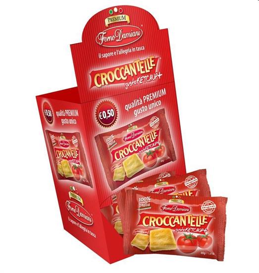 EUROSNACK - CROCCANTELLE KETCHUP - GR. 40 - PZ. 25