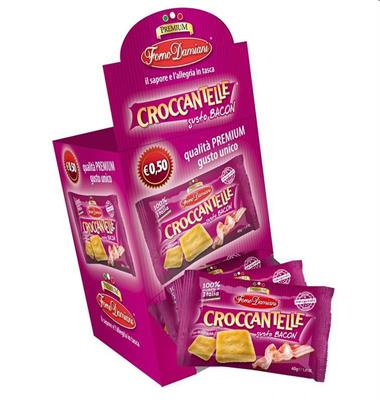 EUROSNACK - CROCCANTELLE BACON - GR. 35 - PZ. 25
