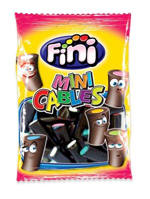 FINI - MINI LIQUIRIZIE RIPIENE LUCIDE - 12 buste x 90 gr.