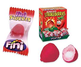 FINI - CHICLE FRAGOLA - DISPLAY 200 PZ. - 5,5 GR.