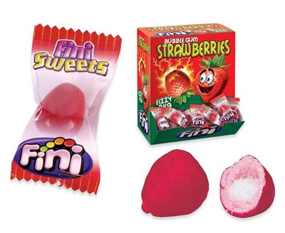 FINI - CHICLE FRAGOLA - DISPLAY 200 PZ. - 5,5 GR.