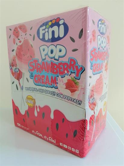 FINI - POP STRAWBERRY & CREAM - PZ.100 - KG.1,6