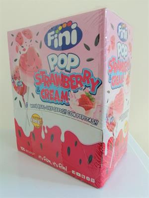 FINI - POP STRAWBERRY & CREAM - PZ.100 - KG.1,6