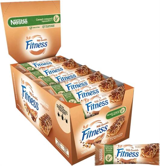 FITNESS BARRETTE CIOCCOLATO LATTE - 24 PZ X 22,5 GR