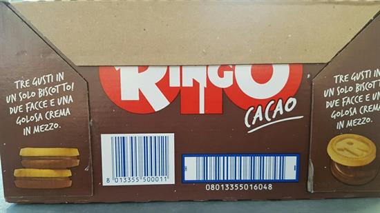 BARILLA - RINGO CACAO - GR. 55 - PZ. 24