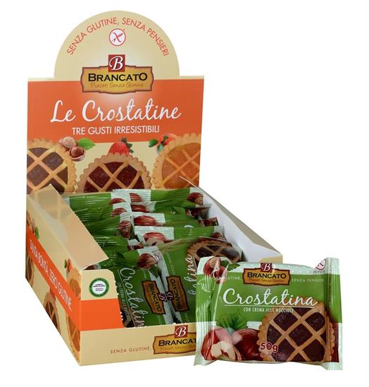 BRANCATO - CROSTATINE NOCCIOLA SENZA GLUTINE - PZ. 12 - GR. 50