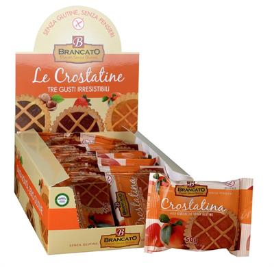BRANCATO - CROSTATINE ALBICOCCA SENZA GLUTINE - PZ. 12 - GR. 50