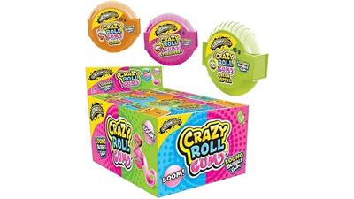 JOYGUM-CRAZY ROLL GUM 24 PZ - GR 15