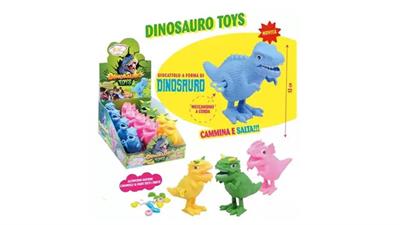 JOYGUM-DINOSAURO GIOCO PZ 12