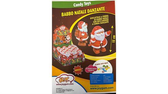 JOYGUM-BABBO NATALE DANZANTE GR 3 PZ 12