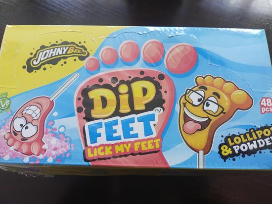 DIP FEET POP CANDY 9GR X 48 PZ