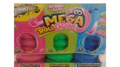 JOYGUM-MEGA ROLL BUBBLE GUM STAND 24 PZ.- GR 40