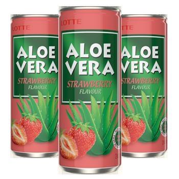ALOE VERA FRAGOLA 240 ML 30 PZ