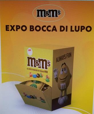 MARS-EXPO MINI BOCCA M&M'S GR 20 PZ 60