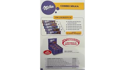 MONDELEZ-COMBO MILKA 2025 174 PZ+1 BOX MKA COOKIES PZ 24