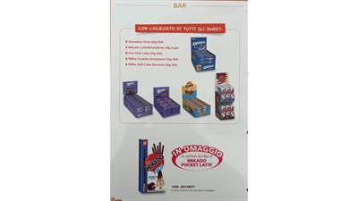 MONDELEZ-COMBO BAR 2025 PZ 146+1 MIKADO LATTE DA PZ.24 OM.
