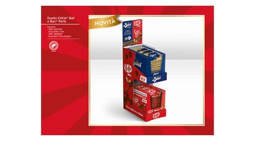 NESTLE'-EXPO KIT KAT BALL DUETTO BACI PERLE KG 1.704 PZ 48