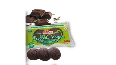 BRANCATO-BISCOTTI VEGAN CACAO SENZA GLUTINE 10 PZ 40 GR