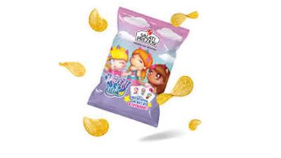 PREZIOSI CHIPS-UNICORN DOLLS TATTOO GR 25 X PZ 24+SORPRESA