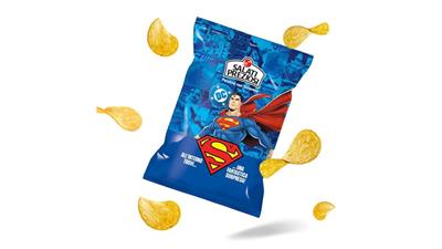 PREZIOSI CHIPS-SUPERMAN TATTOO  24PZ.X25GR.+SORPRESA