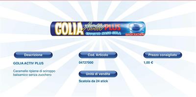 GOLIA ACTIV PLUS S/Z - STICK 24 PZ.
