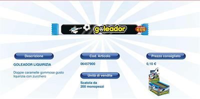 GOLEADOR LIQUIRIZIA - 200 PZ.