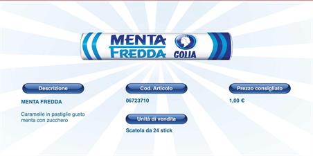 MENTA FREDDA MINT STICK X 24