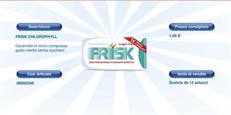 FRISK CHLOROPHILLA NEW BOX X 12 ast.