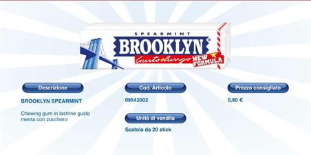 BROOKLYN SPEARMINT 9X20