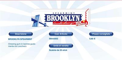 BROOKLYN SPEARMINT 9X20