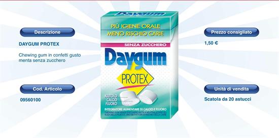 DAYGUM PROTEX X20 ast.