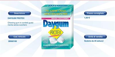 DAYGUM PROTEX X20 ast.
