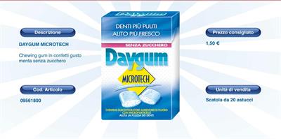 DAYGUM MICRO TECH X 20 ast.