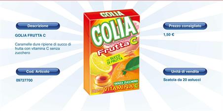 GOLIA FRUTTA C - AST. 20 PZ.
