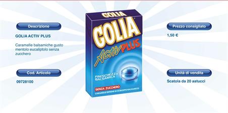 GOLIA ACTIV PLUS - AST. 20 PZ.