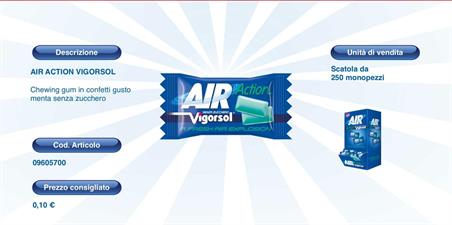 VIGORSOL MONO AIR ACTION PZ 250