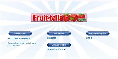 FRUITTELLA FRAGOLA STICK X20
